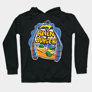 War of the Burgers Alien Burger Hoodie